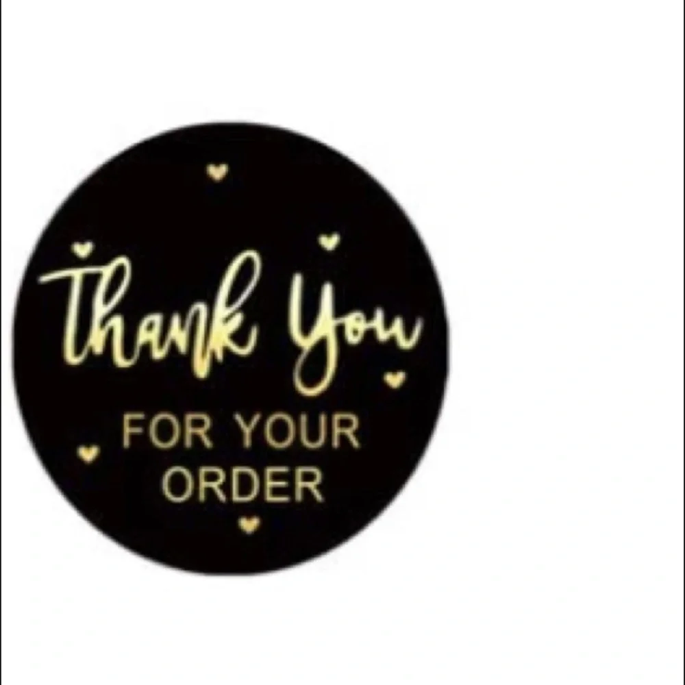 200ct~Thank you Stickers W/Bonus Bags 🌟🆕🌟  (2 For $20)